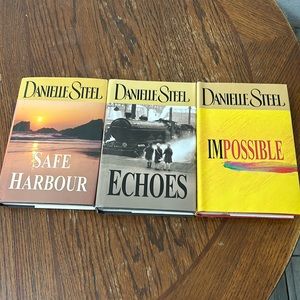 3 Danielle Steel books